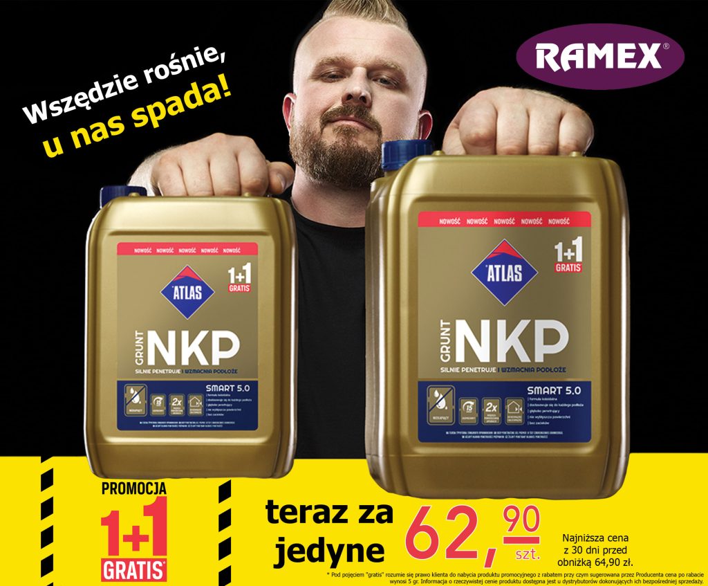 Promocja Atlas NKP 1+1 w Ramex Nowy Sącz i Piwniczna-Zdrój